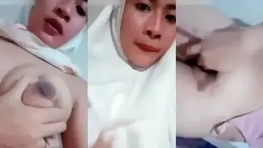 Skandal Ukhti Binal Pakai Mukena Ngocok Area Basah