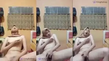 Ukhti Hijab Cantik Bersantai Malam Hari